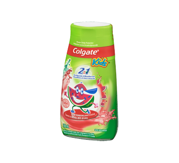 Image 1 of product Colgate - Kids 2 in 1 Toothpaste and Mouthwash, 100 ml, Watermelon