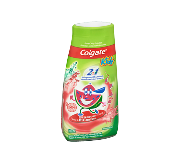 Image 2 of product Colgate - Kids 2 in 1 Toothpaste and Mouthwash, 100 ml, Watermelon