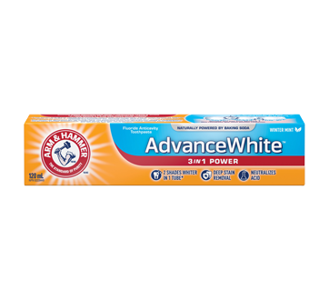 Extra Whitening Toothpaste, 120 ml, Fresh Mint