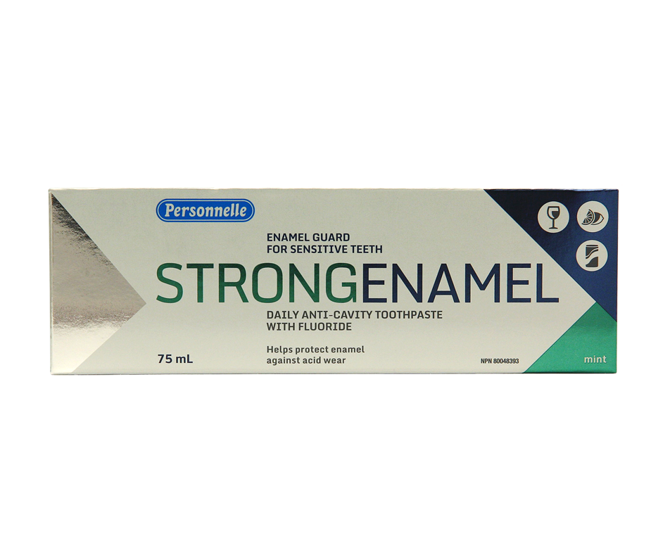 Strong Enamel Daily AntiCavity Toothpaste with Fluoride Gentle Mint