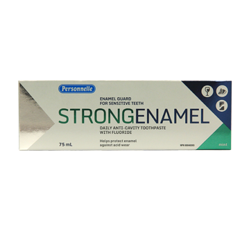 Image of product Personnelle - Strong Enamel Daily Anti-Cavity Toothpaste with Fluoride Gentle Mint, Mint, 75 ml