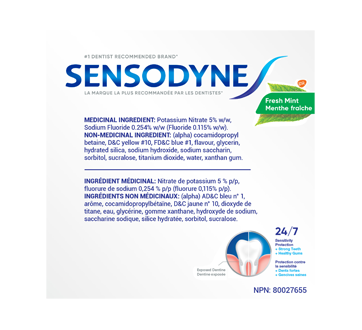 Image 2 of product Sensodyne - Sensodyne Toothpaste, 100 ml, Fresh Mint