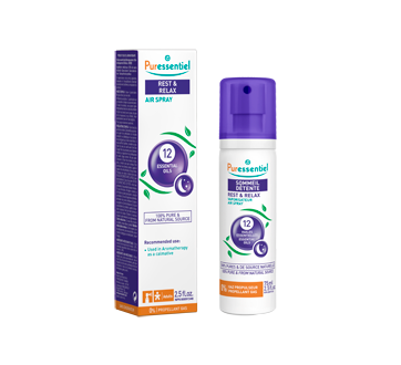 Image of product Puressentiel - Puressentiel Rest and Relax Air Spray with 12 Essential Oils, 75 ml