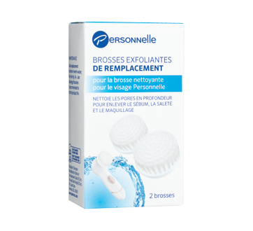 Image of product Personnelle - Replacement Exfoliating Brushes, 2 units