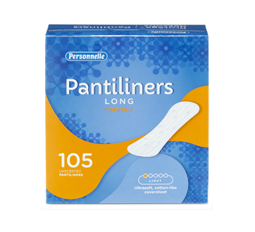 Image of product Personnelle - Pantiliners Contour, Long, 105 units