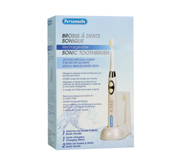 Image of product Personnelle - Rechargeable Sonic Toothbrush, 1 unit