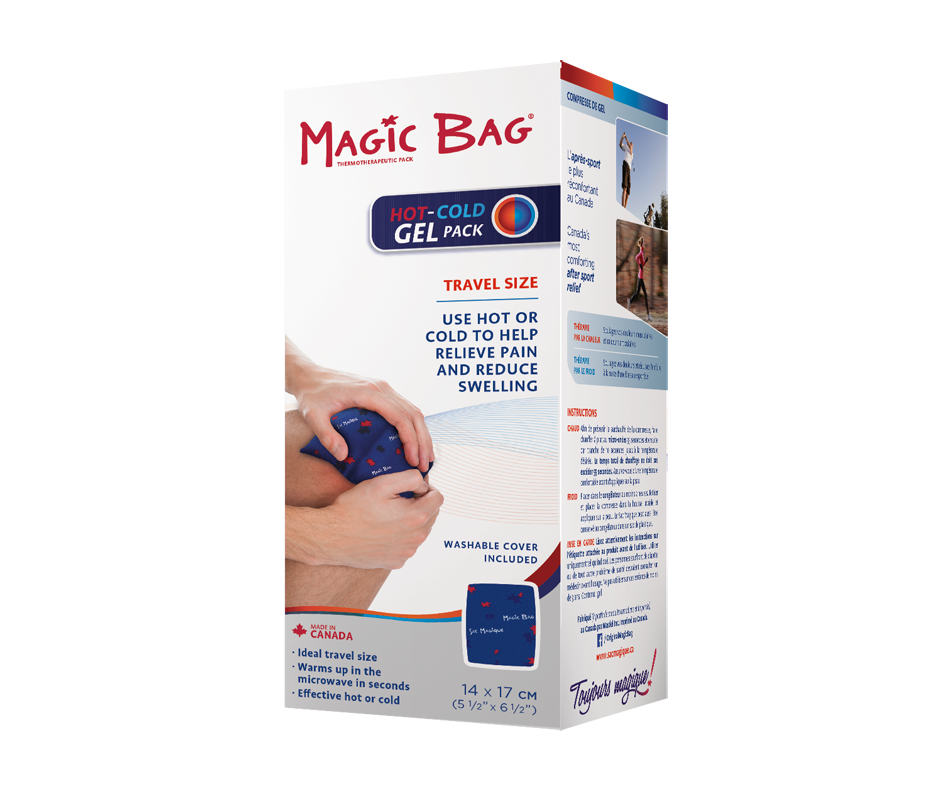 Magic Bag Gel Pack Travel Size, 1 unit Sac Magique Hot and Cold