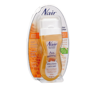 Au Naturel Roll-on Wax, 100 ml, milk and honey
