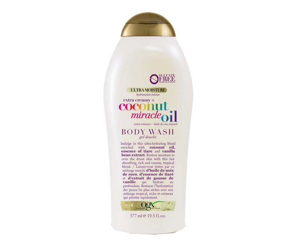 Coconut Miracle Oil Ultra Moisture Extra Creamy Body Wash, 577 ml OGX