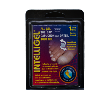 All Gel Toe Cap, 1 unit, Large