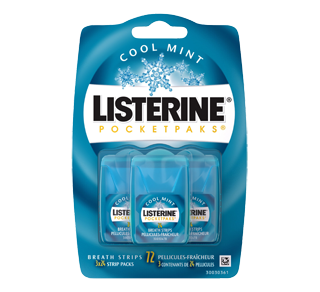 Pocketpaks Breath Strips, Cool Mint, 3 x 24 units