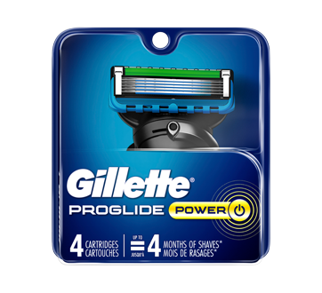 ProGlide Power Men's Razor Blades, 4 units