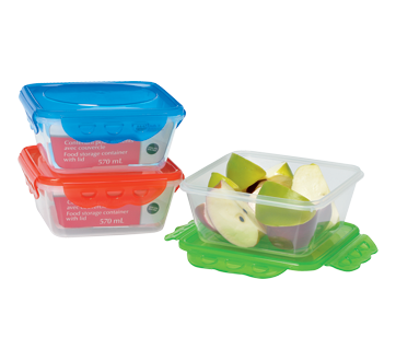 Food Storage Container with Lid, 570 ml