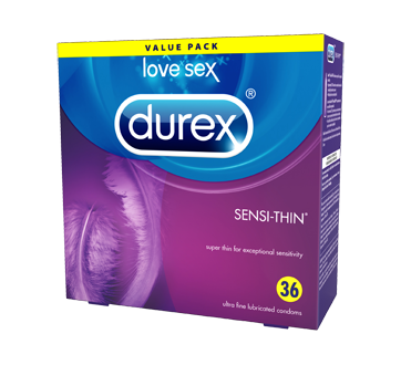 Image 3 of product Durex - Durex Condoms, Super Thin Lubricated, 36 units