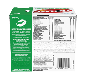 Image 2 of product Nestlé - Boost High Protein Meal Replacement, 6 x 237 ml, Chocolate