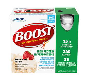 Image 1 of product Nestlé - Boost High Protein Meal Replacement, 237 ml, Strawberry