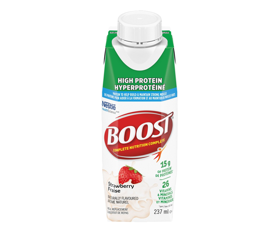 Boost High Protein Meal Replacement, Strawberry, 237 ml Nestlé