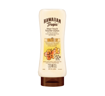Image of product Hawaiian Tropic - Sheer Touch Ultra Radiance Lotion Sunscreen, 240 ml, SPF 50+