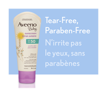 Image 2 of product Aveeno Baby - SPF 50 Sunscreen, Sensitive Skin, 88 ml