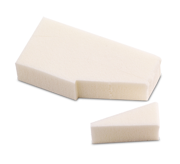 Triangle Cosmetic Sponges, 8 units