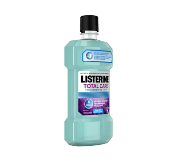 Image 2 of product Listerine - Total Care Mouthwash for Sensitive Teeth, 1 L, Clean Mint