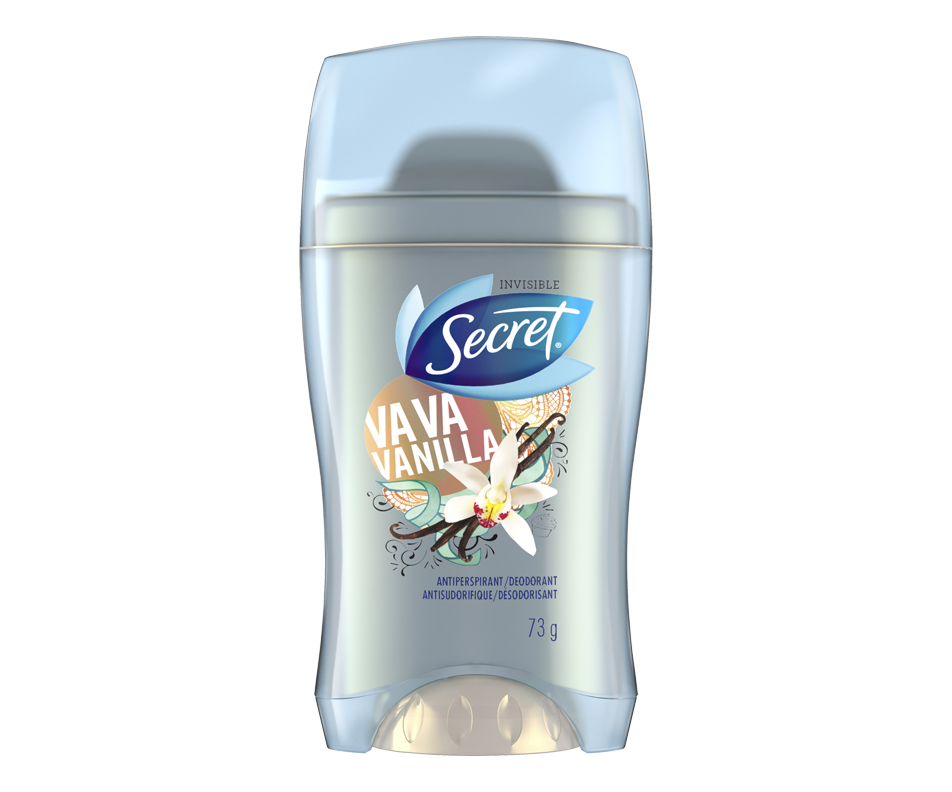 Invisible Solid Antiperspirant and Deodorant, Va Va Vanilla, 73 g