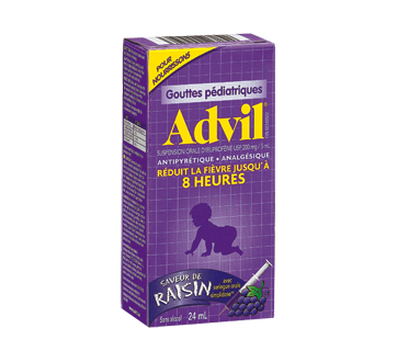 Advil Pediatric Drops 24 Ml Grape Advil Ibuprofen For Children Jean Coutu