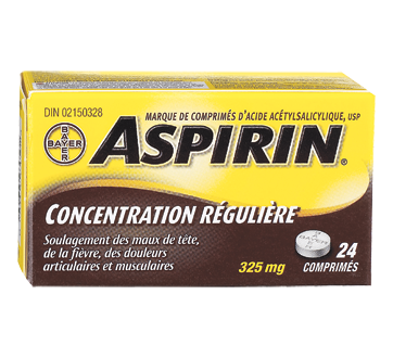 Image of product Aspirin - Aspirin Tablets Original Strength 325 mg, 24 units