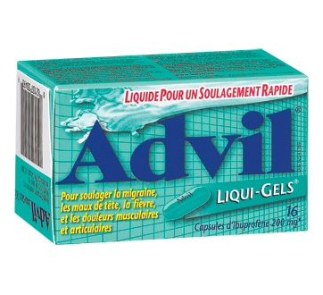 Image of product Advil - Advil Liqui-Gels, 16 units