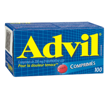 Image of product Advil - Advil Tablets, 100 units