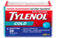 Thumbnail 1 of product Tylenol - Tylenol Cold Extra Strength Nighttime Formula, 20 units