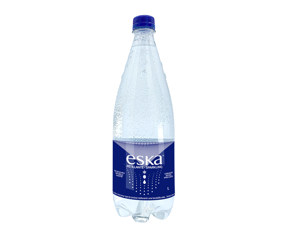 ESKA, 1 L, Carbonated ESKA Eaux Vives Waters Inc. Carbonated water