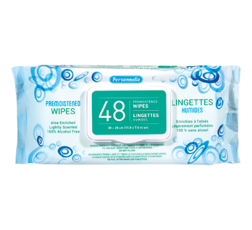 Image of product Personnelle - Premoistened Wipes, 48 units