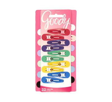Snap Clips 22 Units Goody Elastic Barrette Clip Or Headband
