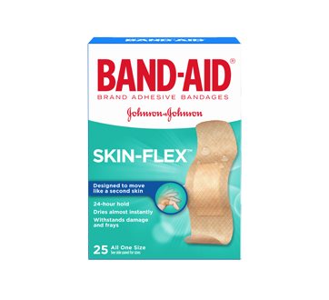 Image of product Band-Aid - Skin-Flex Adhesive Bandages, 25 units, Assorted