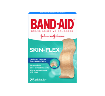 Skin-Flex Adhesive Bandages, 25 units, Assorted – Band-Aid : Bandages,  Compress & Such