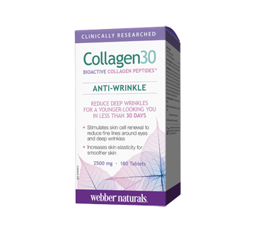 Image of product Webber - Collagen30 Anti-Wrinkle Capsules, 180 units