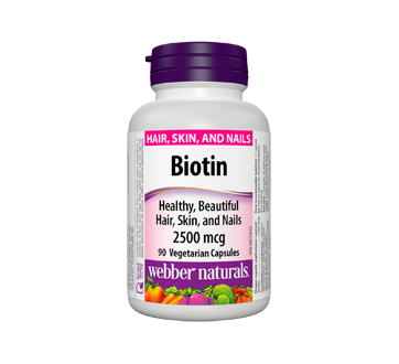 Image of product Webber - Biotin Capsules, 90 units