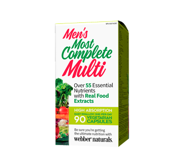 Image of product Webber - Men's Most Complete Multi Capsules, 90 units