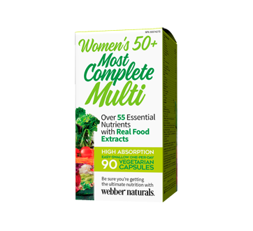 Image of product Webber - Women's 50+ Most Complete Multi Capsules, 90 units