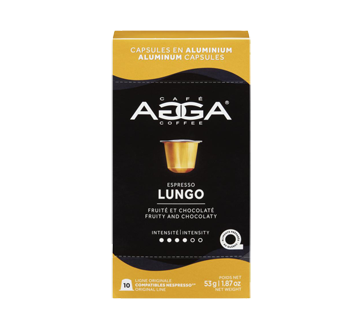 Lungo Coffee Capsules, 53 g