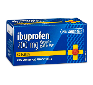 Image of product Personnelle - Ibuprofen Caplets 200 mg, 50 units