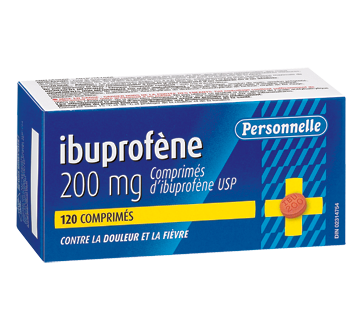 Image of product Personnelle - Ibuprofen Caplets 200 mg, 120 units