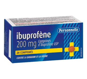 Image of product Personnelle - Ibuprofen Caplets 200 mg, 24 units
