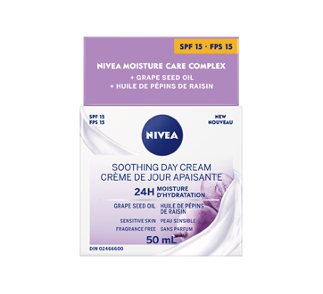 Image 1 of product Nivea - Essentials 24H Moisture Boost + Soothe Day Cream with SPF 15, 50 ml, Sensitive Skin