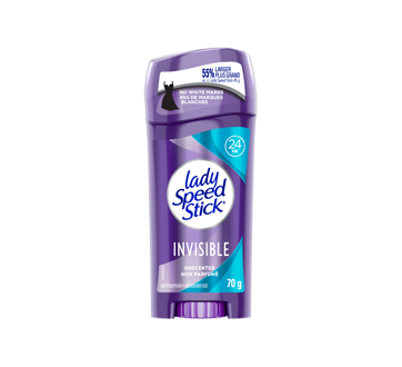 Invisible Antiperspirant, 70 g, Unscented