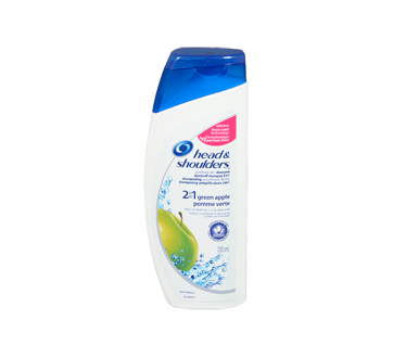Image 3 of product Head & Shoulders - 2-in-1 Dandruff Shampoo & Conditioner, 700 ml, Green Apple