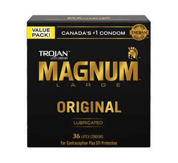 Magnum Original Condoms 36 Units Trojan Condom Jean Coutu