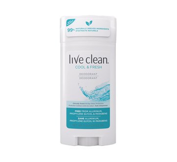 Image of product Live Clean - Cool & Fresh Deodorant, 71 g