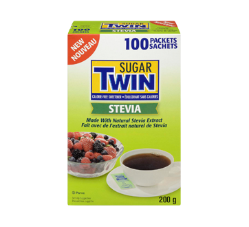Sugar Twin Stevia, 100 sachets